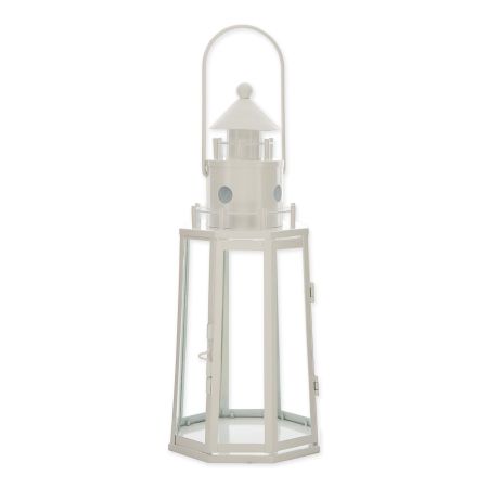 WHITE LIGHTHOUSE LANTERN