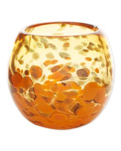 ORANGE BOWL VASE