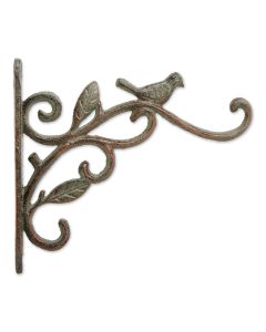 BIRDS CAST IRON PLANTER BRACKET