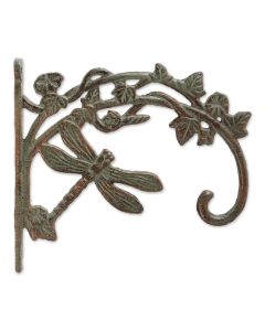 DRAGONFLY CAST IRON PLANTER BRACKET