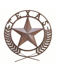 TEXAS STAR WALL PLAQUE