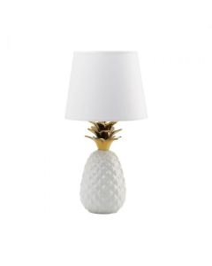 GOLD TOPPED PINEAPPLE LAMP